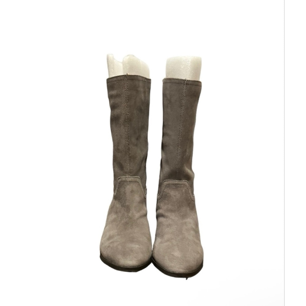 Lucky Brand Women's Lefara Mid Calf Boot Titanium Size 6.5M/37 - Picture 3 of 9